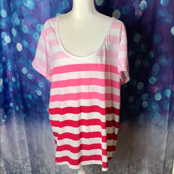 a.n.a Tops - 3/$25🌟🌟🌟 a.n.a striped scoop neck tee.